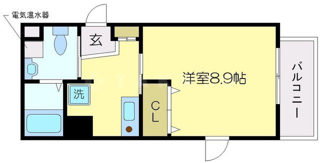 エテルノヨシダの間取り