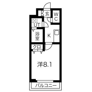アドバンス京都アリビオの間取り