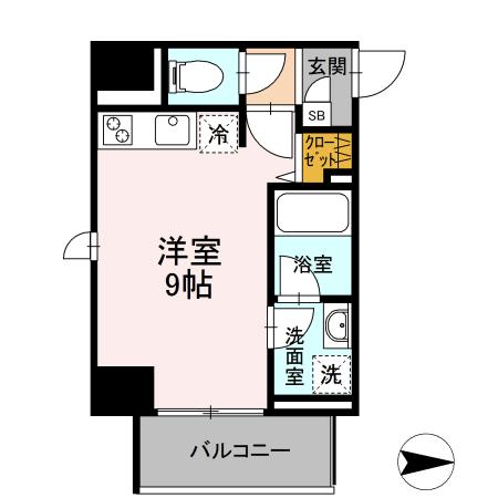 ディアーナ川崎大師の間取り