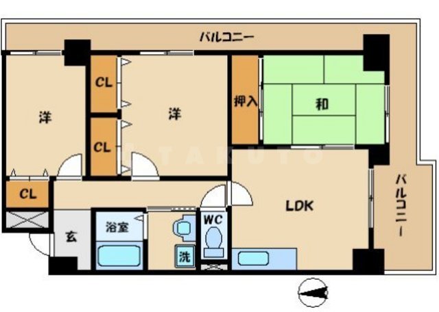 アーバンパーク関目の間取り