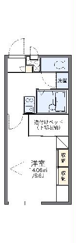 レオパレスLIRAの間取り