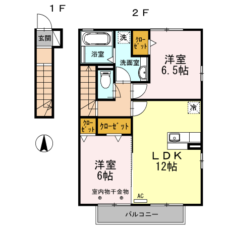 ウィルCの間取り