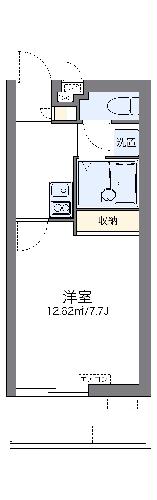 レオパレスちゅらの間取り
