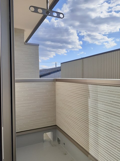 12/24 バルコニー