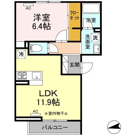 コロ企画コートの間取り