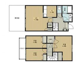 ヨーロピアンシャレークララの間取り