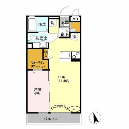 ＫＯＭＵＫＡＩ　Ｒｅｓｉｄｅｎｃｅの間取り