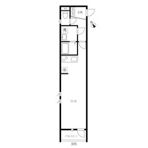 青砥ドットの間取り