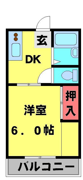 サンシティ梅郷の間取り