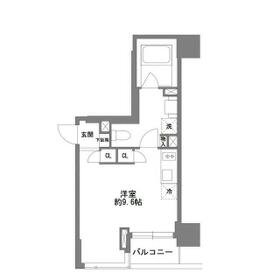 コスモグラシア清澄白河の間取り