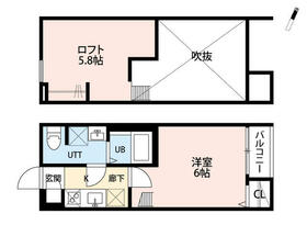 エスペランサ AK 豊四季の間取り