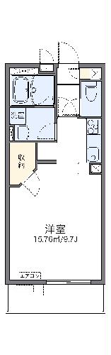 レオネクストインフィールドⅡの間取り