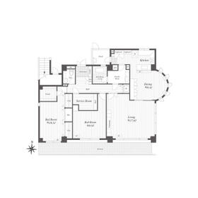 レジデンス等々力の間取り