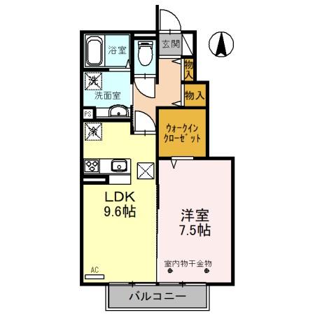 ベストオーシャン Cの間取り