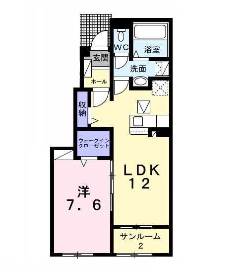 パピィ エースリーの間取り