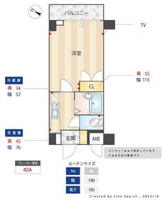 メインステージ不動前の間取り