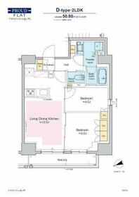 プラウドフラット虎ノ門の間取り