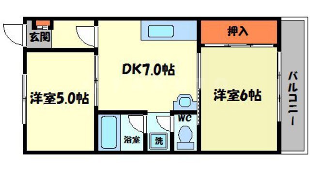 GM藤田町WESTの間取り