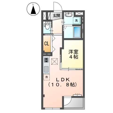 テゾーロの間取り