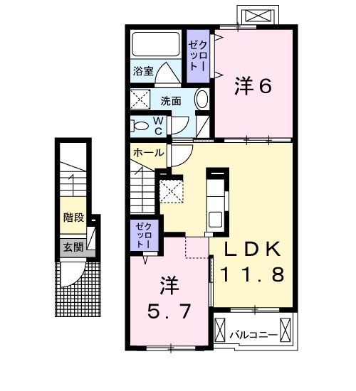 ハイマウントⅤの間取り