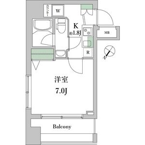 リクレイシア西横浜の間取り