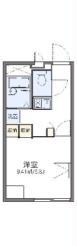 レオパレスエルパセオⅢの間取り