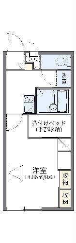 レオパレスHigasiyamaの間取り