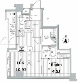 メイクス東向島Ⅱの間取り