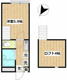 グロリア溝の口の間取り