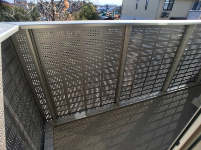 11/27 バルコニー