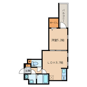 アルヴィータ博多の間取り