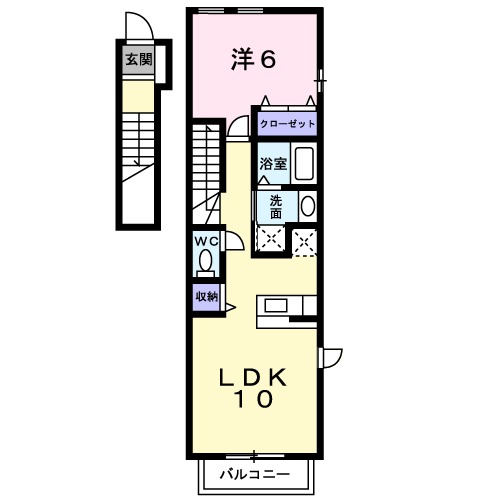 ヴィヴァーチェの間取り