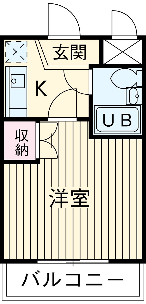 ダイホープラザ橋本の間取り