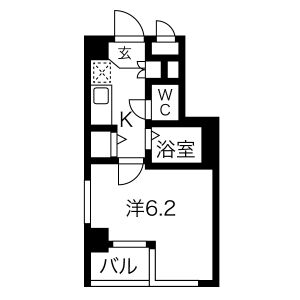 プレール新宿落合の間取り