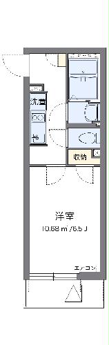 クレイノソルテの間取り