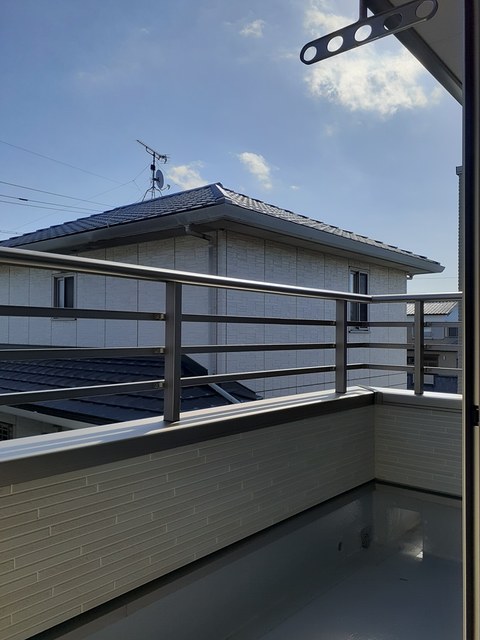 12/24 バルコニー