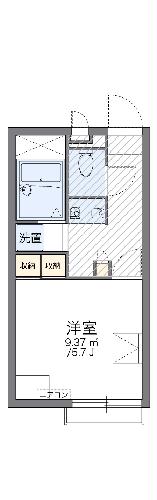 レオパレスセレッソの間取り