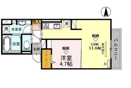 ガーデンハイツの間取り