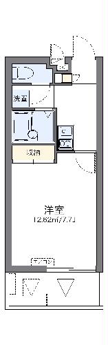 レオパレスレジデンス桑江の間取り