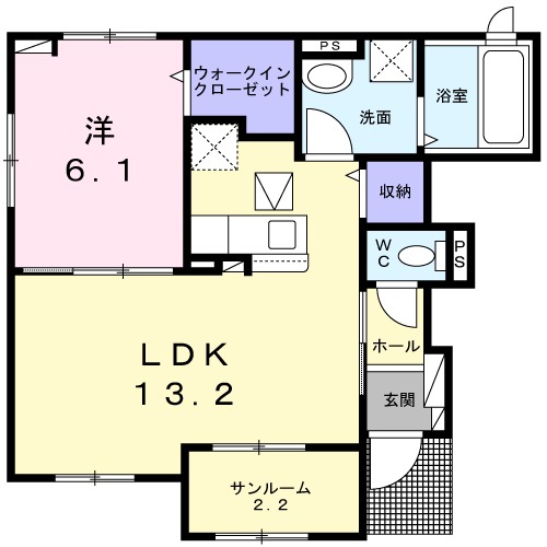 セレニテの間取り