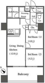 ズーム横浜スクエアの間取り