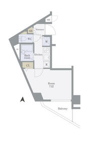 トーシンフェニックス目黒碑文谷の間取り