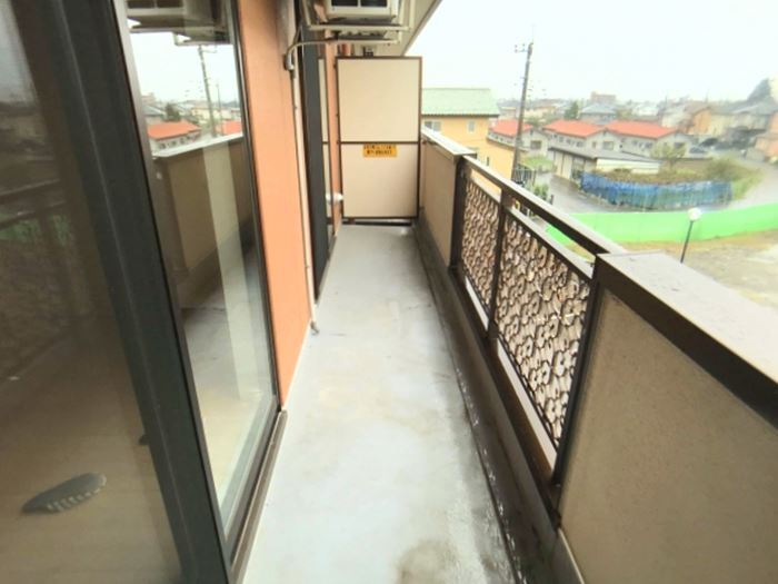 12/29 バルコニー