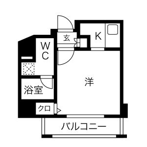 Wise Le-lion新宿中井の間取り