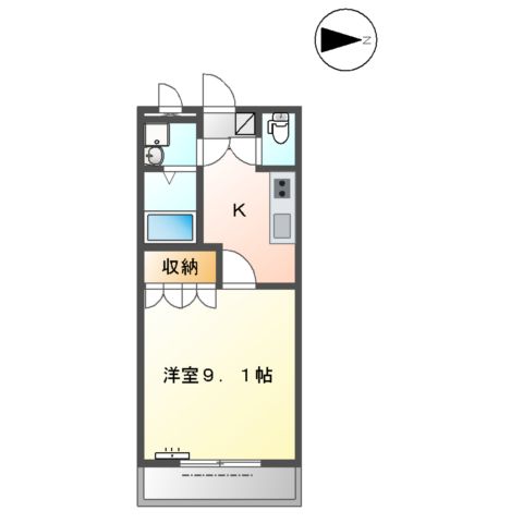 ハートピア草木の間取り