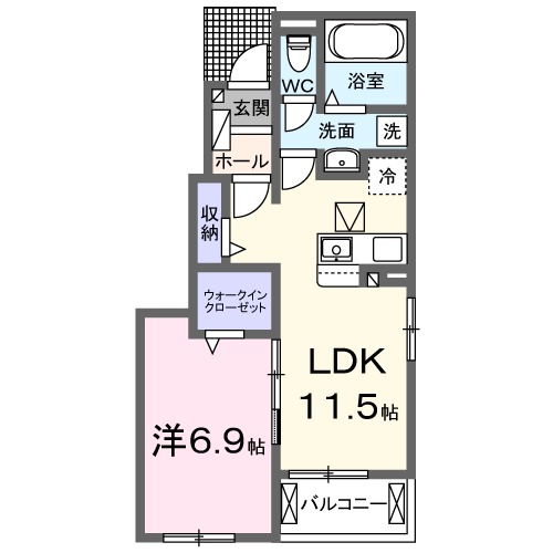 ライグッド・Ⅷ Aの間取り