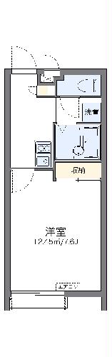 レオパレスMOMOの間取り