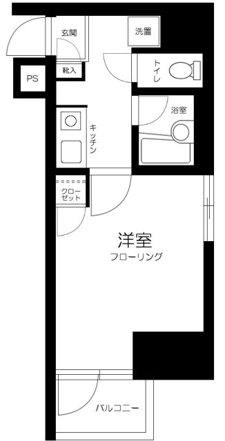 スカイコート高田馬場第３の間取り