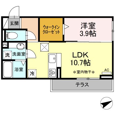 サニースペースの間取り