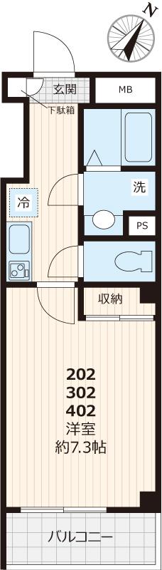 Best Stage三ノ輪の間取り